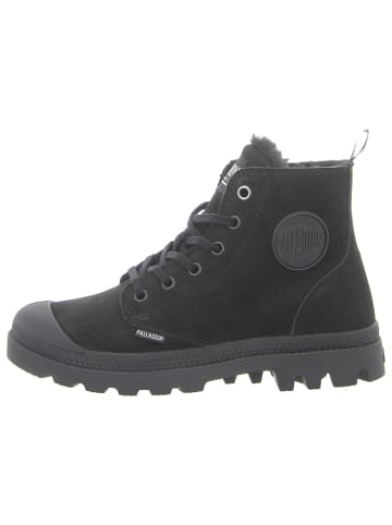 Palladium Schnürstiefelette in schwarz