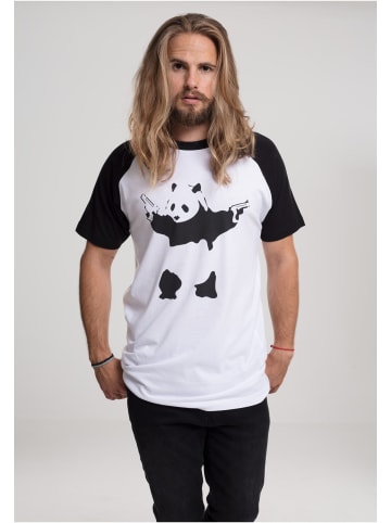 Merchcode T-Shirts in wht/blk