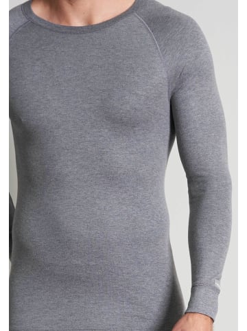 CECEBA Thermo Longsleeve Thermo Sport in grau-dunkel-melange
