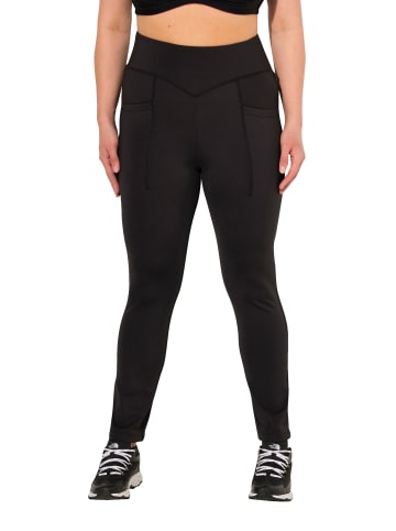 Ulla Popken Leggings in schwarz