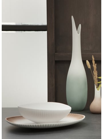 Goebel Schale " Raindrop " in Biskuit weiß