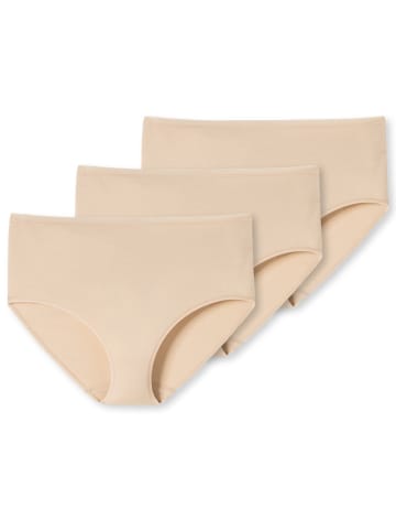 Schiesser Midi Slips 3er Pack in Sand