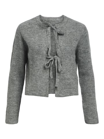 Object Strickjacke in Medium Grey Melange