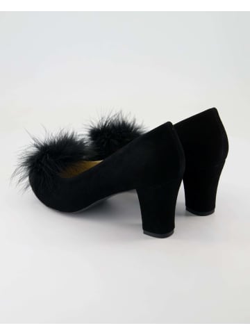 Terry Trachtenschuhe in Schwarz