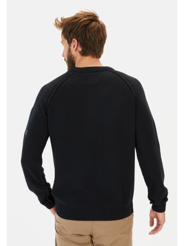 Camel Active Pullover mit Cooling Effekt in Dunkelblau