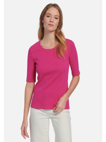 PETER HAHN Rundhalsshirt Cotton in PINK