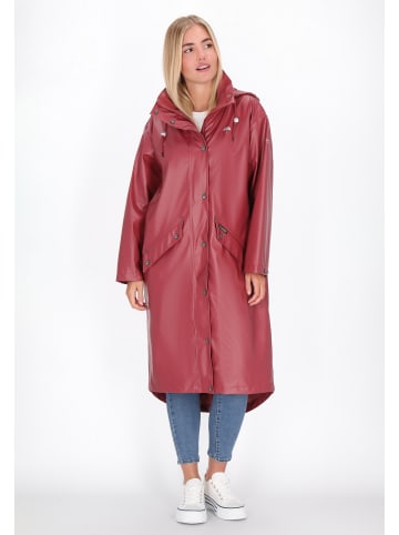 Schmuddelwedda Coat in burgundy