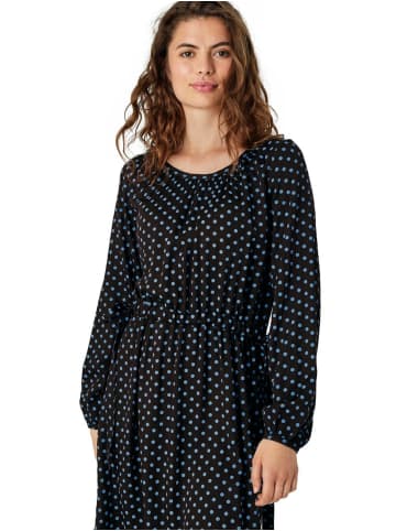 Noa Noa Kleid AliaNN in Print Blue-Brown