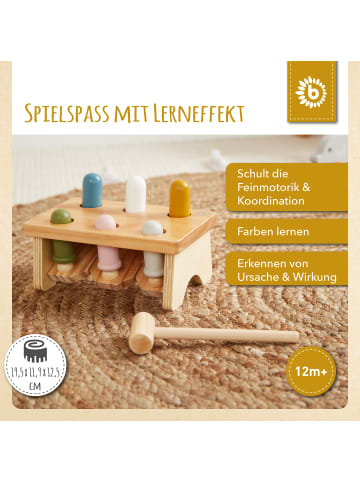 Bieco Spielwaren Klopfbank Scandi - ab 12 Monate in Mehrfarbig