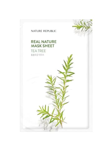 NATURE REPUBLIC Tuchmaske Real Nature Tea Tree Sheet Mask