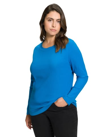 Ulla Popken Shirt in ozeanblau