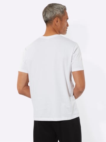 Sieh an! Kurzarmshirt in weiß