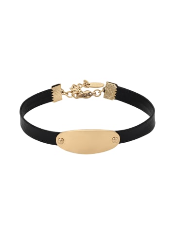 faina Women Strap Bracelet in Gold Black
