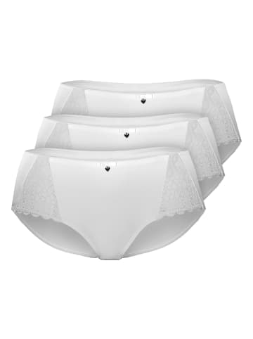 Sassa 3er Pack Panty in weiss