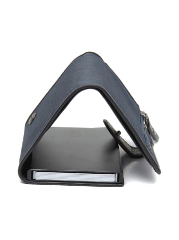 The Chesterfield Brand Delsbo Geldbörse RFID Schutz Leder 7.5 cm in navy