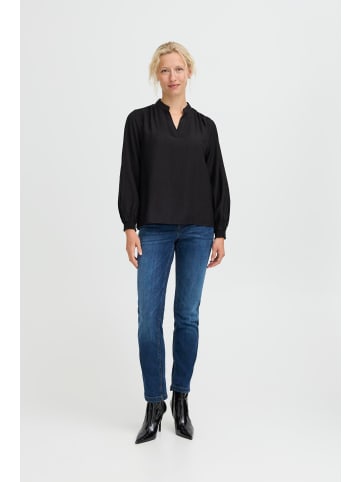 b. young Langarm - Hemd BMMHANNE Relaxed fit in Meteorite