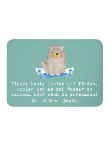 Mr. & Mrs. Panda magnet Schwimmen Pfade mit Spruch in Meeresbrise