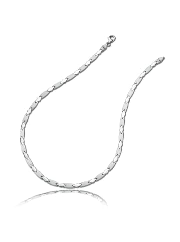 BALIA Halskette 925 Sterling Silber, Muster Collierkette