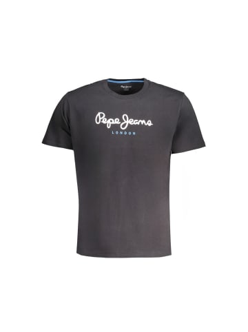 Pepe Jeans Schwarz Blau Baumwolle Herren T-Shirt