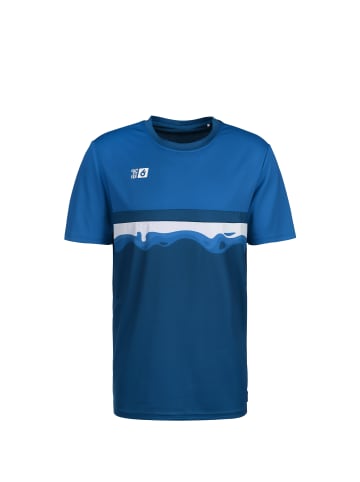 OUTFITTER Trainingsshirt OCEAN FABRICS TAHI in blau