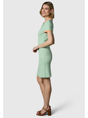 ragwear A-Linien-Kleid Colaro Stripes Dress YOUMODO in Lagoon Green