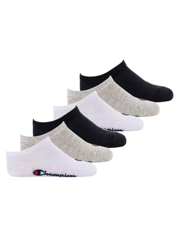 Champion Socken 6er Pack in Schwarz/Grau/Weiß