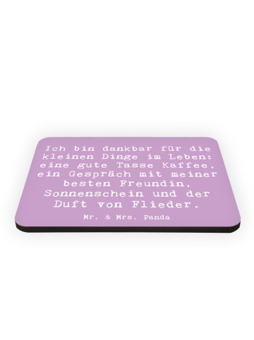 Mr. & Mrs. Panda whiteboardmagnet Spruch Dankbarkeit für kleine ... in Lavendeltraum