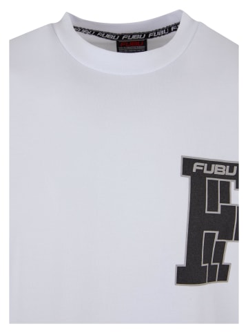 FUBU T-Shirts in white/black