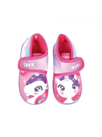 Zaska Hausschuhe Einhorn in Rosa