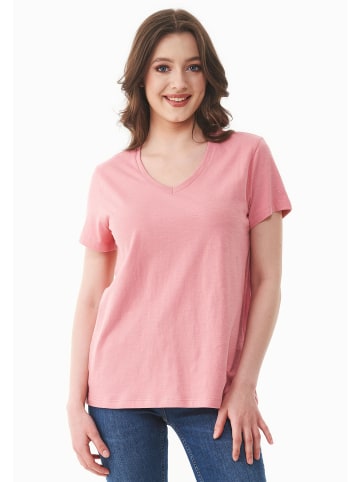 Organication T-Shirt "WCASUAL002" in Flamingopink