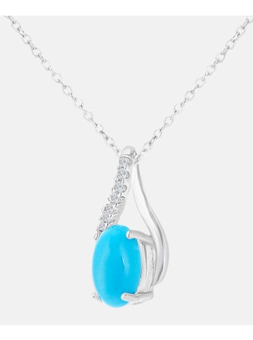 Diamant L'éternel Halskette mit Anhänger aus 375 Weißgold mit Diamant