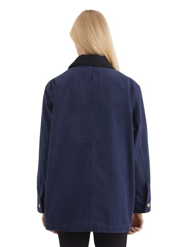 Marc O'Polo Canvas-Jacke relaxed in Dark blue