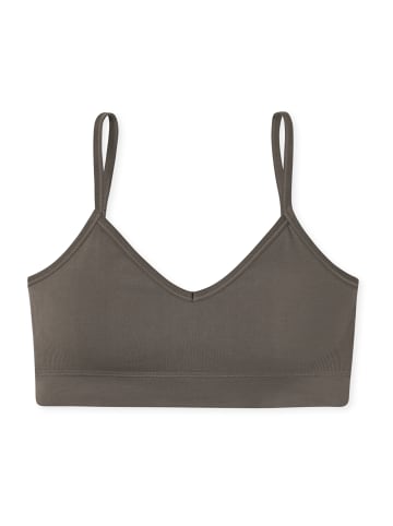 Schiesser Bustier Seamless Matt in taupe