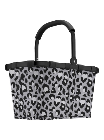 Reisenthel carrybag - Einkaufskorb (teddy leo olive) in frame leo nero
