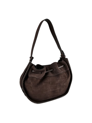 Marc O'Polo Schultertasche Leder 35 cm burnt coffee