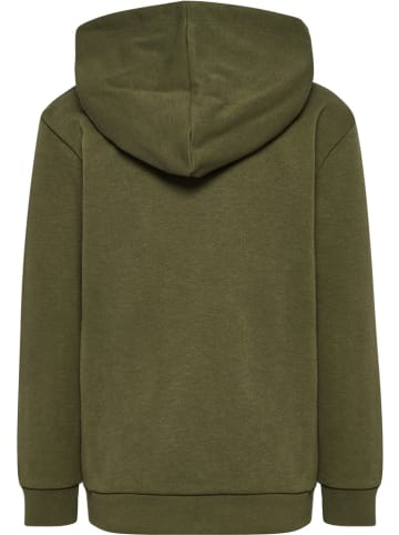 Hummel Kinder Sweatshirt "Base Hoodie" in Grün