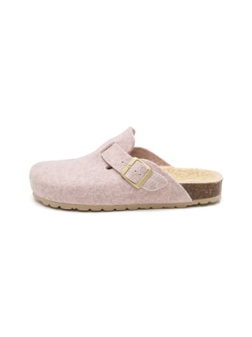 billowy Pantoletten in rosa