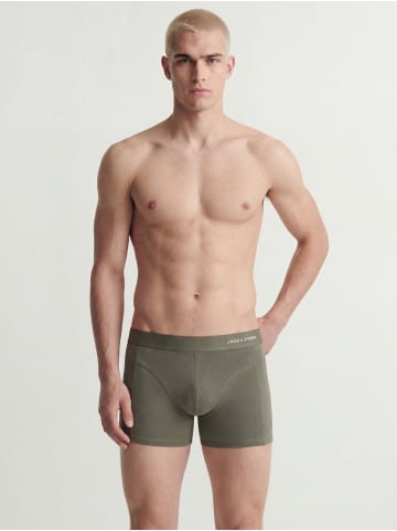 Jack & Jones 3er-Pack Trunks in Smokey Olive