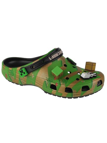 Crocs Crocs Elevated Minecraft Classic Clog in Grün