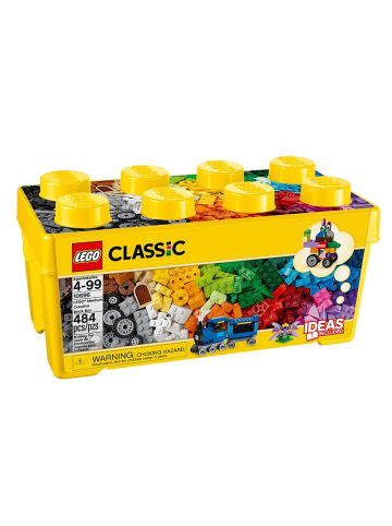 LEGO Bausteine Classic 10696 Mittelgroße Bausteine-Box, 484 Teile - ab 4 Jahre