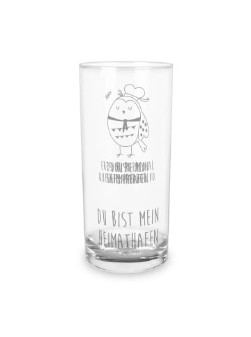 Mr. & Mrs. Panda Tumbler Eule Matrose mit Spruch in Transparent