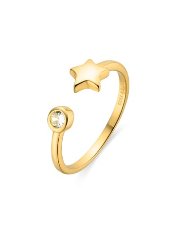 Luxenter Ring Fazih 925er Sterlingsilber verstellbar -Fazih gold