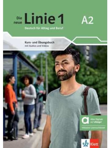 Klett Verlag Buch - Die neue Linie 1 A2 - Hybride Ausgabe allango, m. 1 Beilage