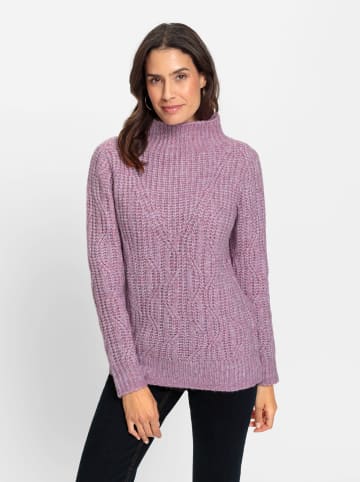 WITT WEIDEN Langarm-Pullover in orchidee-meliert