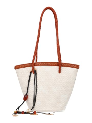 usha FESTIVAL Women Handbag in White Camel