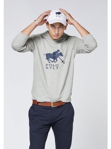 Polo Sylt Hoodie in Grau