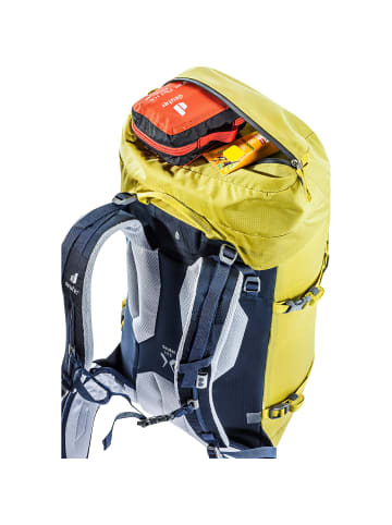 Deuter Alpinrucksack Guide Lite 28+ SL in Gelb