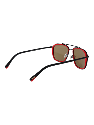 Funky Buddha Männer Sonnenbrille Flieger Rot