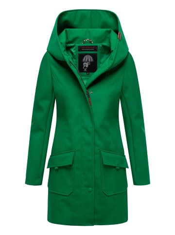 Marikoo Softshellmantel Mayleen in Smaragd Green