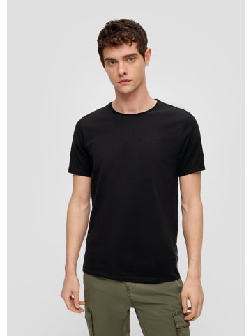 QS T-Shirt in 9999_schwarz